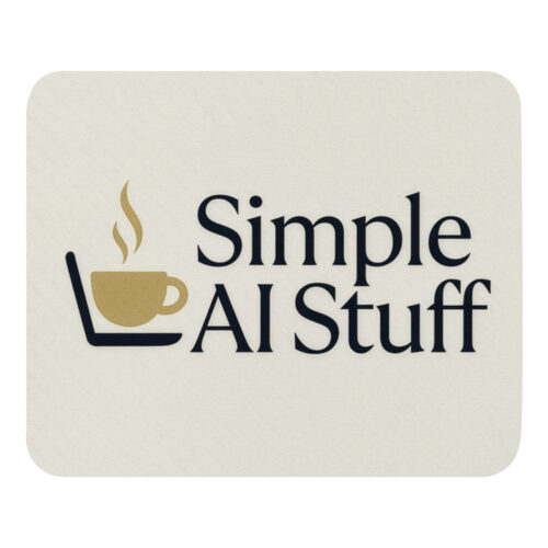 Simple AI Stuff Mouse Pad
